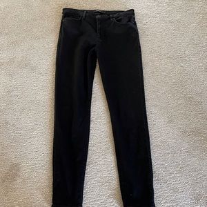 Hudson Black High Rise Skinny Jeans, Size 31